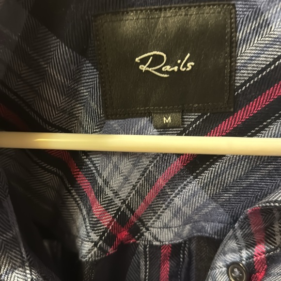 Rails size medium button up, long sleeve shirt - Picture 2 of 4